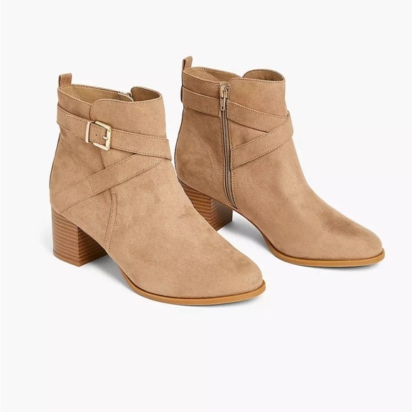 Lane Bryant Dream Cloud Ankle Bootie 10 W - Picture 1 of 8